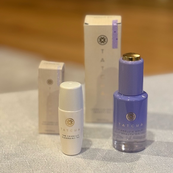 Tatcha Camellia Duo – Cleansing Oil + Camellia Gold Beauty Oil BNIB